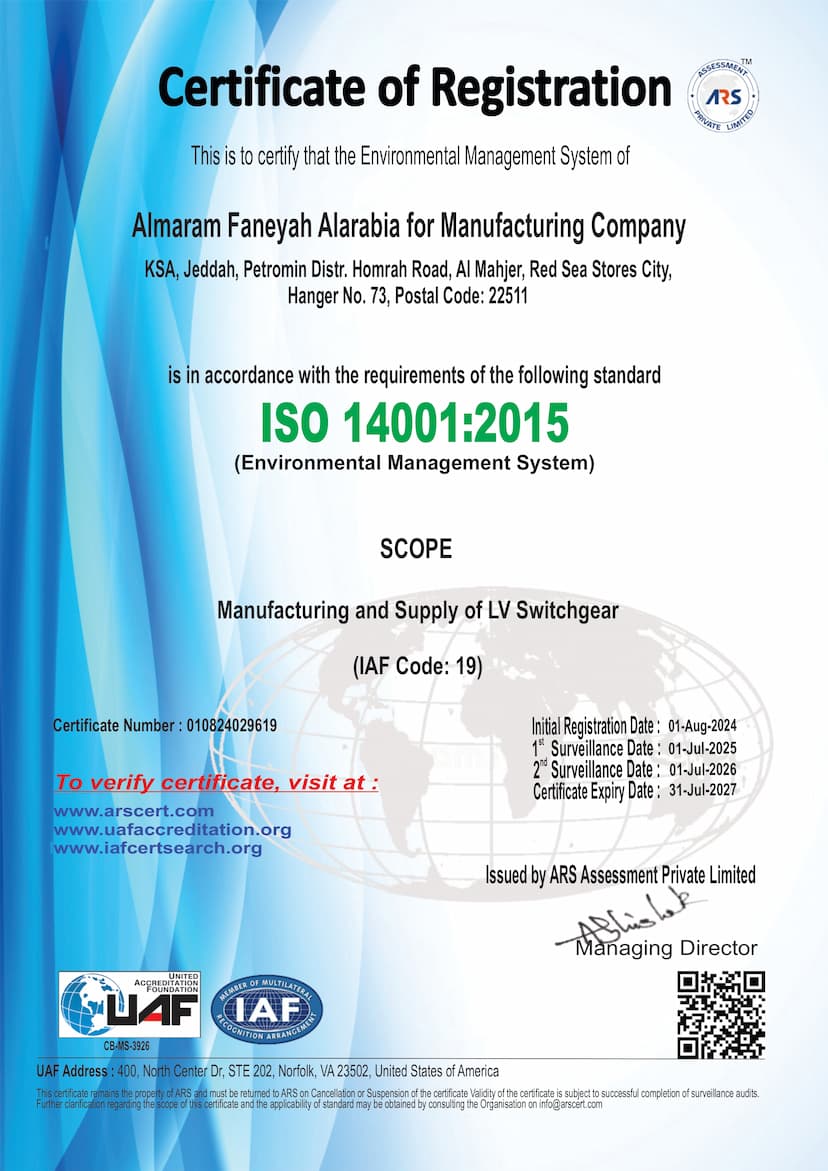 ISO Certificate 2